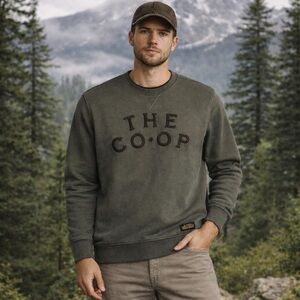 REI Olive Green Sweatshirt